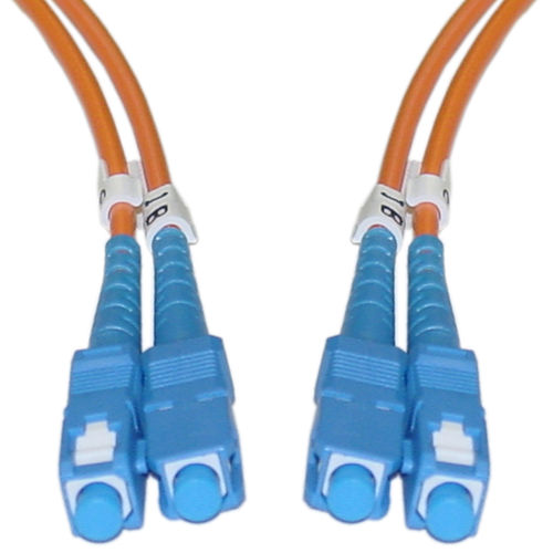 Cable Wholesale SC / SC, Multimode, Duplex Fiber Optic Cable, 62.5/125