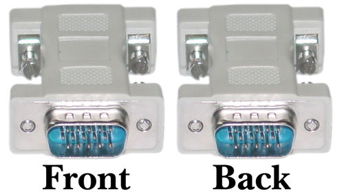 Cable Wholesale HD15 (VGA) Male / HD15 (VGA) Male, Molded type