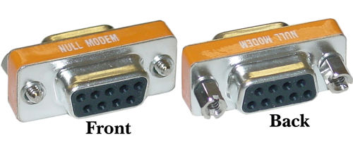Cable Wholesale Mini Null Modem DB9 Female / DB9 Female, Adaptor