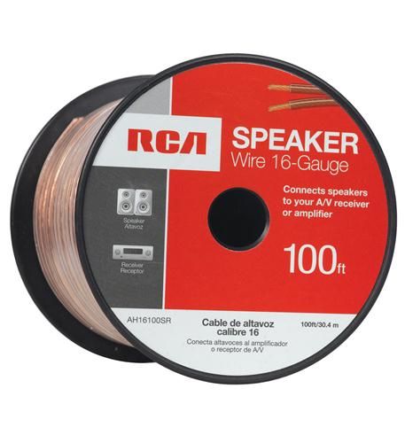 100 FT 16 GAUGE SPEAKER WIRE (SPOOL)