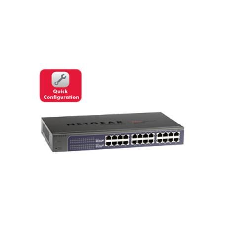 NETGEAR : Switch 24-port Gigabit Etherne