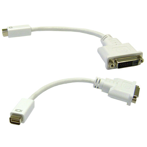 Offex Wholesale Mini-DVI Male to DVI Female Adapter Cable