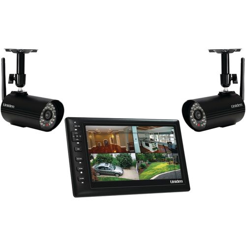 UNIDEN UDS655 7"" Portable Video Surveillance System with 2 Outdoor Cameras