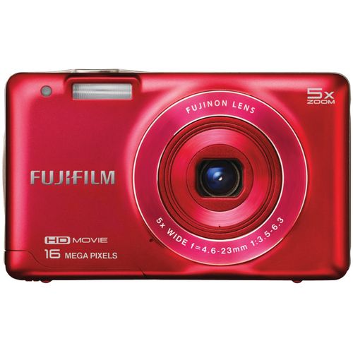 FUJIFILM 16292241 16.0 Megapixel FinePix(R) JX680 Digital Camera (Red)