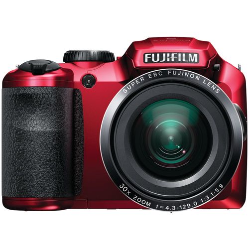 FUJIFILM 16303208 16.2 Megapixel FinePix(R) S6800 Digital Camera (Red)