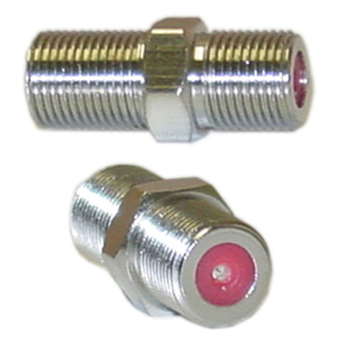 Offex Wholesale F-Pin (Coax) Coupler, 1GHz F81, Female / Female