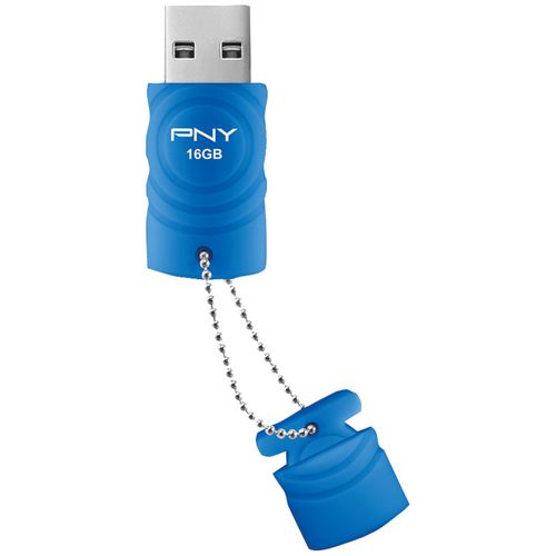 PNY P-FD16GSPORT-GE 16GB Sport Attach USB Flash Drive