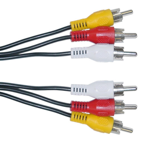 Offex Wholesale 3 RCA Male / 3 RCA Male, Audio / Video Cable, 6 ft