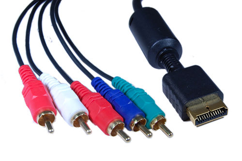 Cable Wholesale Playstation 3 Component Video + Audio HD Cable 6 ft
