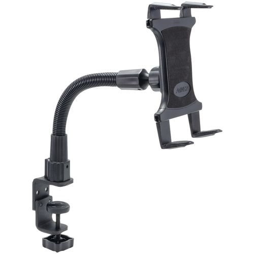ARKON TAB086-12 12"" Heavy-Duty Desk or Cart Tablet Mount with Adjustable C-Clamp Mounting Base