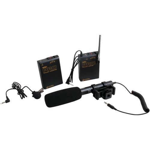 AZDEN WHD-PRO Wireless/Shotgun Microphone Audio Kit for DSLR