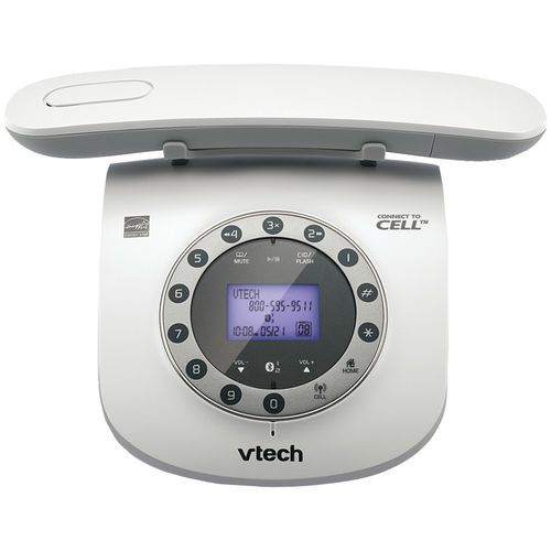 VTECH VTLS6191-17 Bluetooth(R) Connect-To-Cell Phone (White)