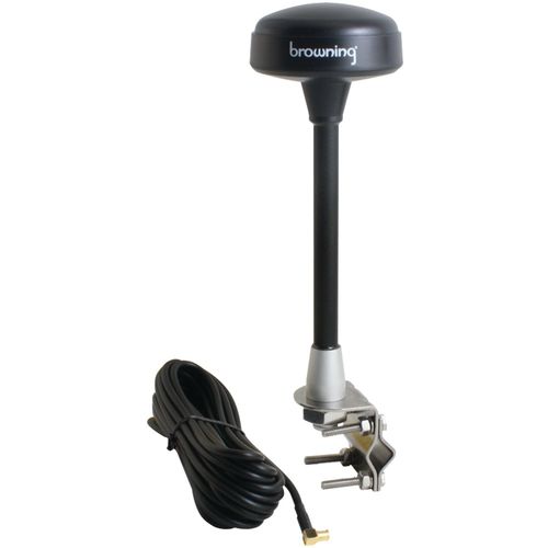 BROWNING BR-TRUCKER Satellite Radio Trucker Mirror Mount Antenna with Large Built-In Ground Plane