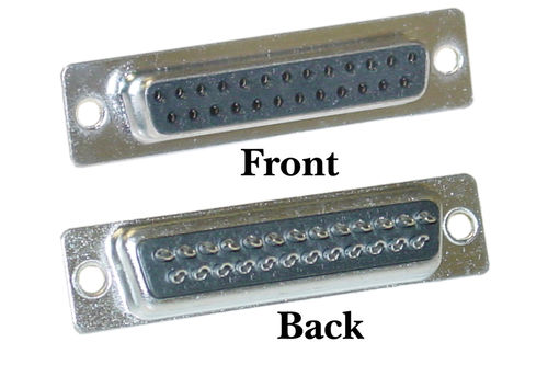 Cable Wholesale DB25 D-Sub Connector Solder type Female