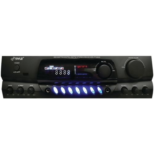 PYLE HOME PT260A 200-Watt Digital AM/FM Stereo Receiver