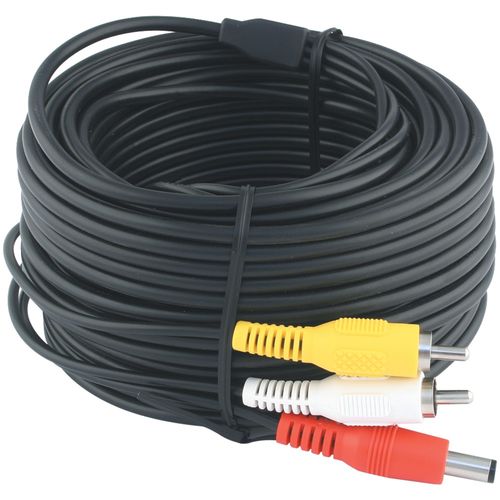 SWANN SWADS-18MAVC RCA A/V & Power Extension for Security Cameras, 60 ft