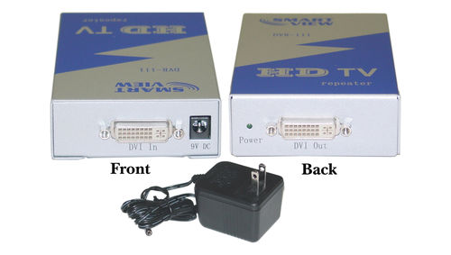 Cable Wholesale DVI-D Digital (HDTV) Extender / Repeater compliant with HDCP