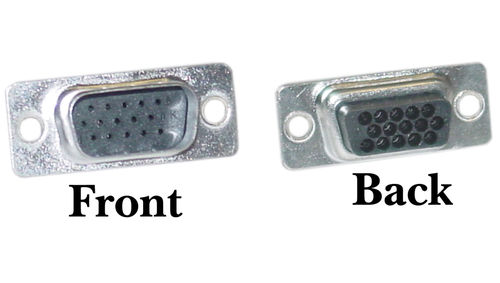 Cable Wholesale HD15 (VGA) Male Crimping Housing (PC Video)