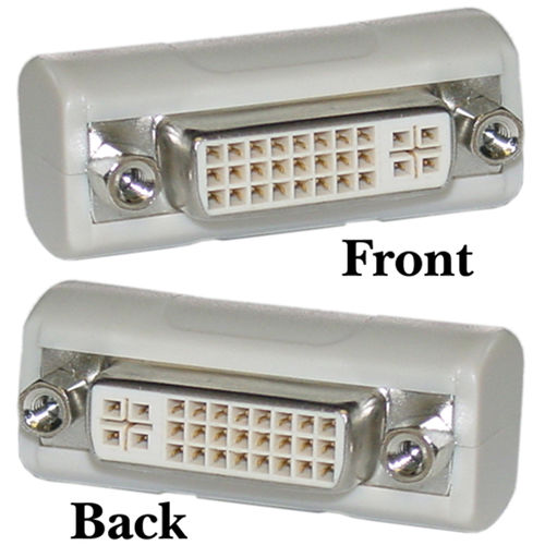 Cable Wholesale DVI-I Female / Female Gender Changer / Coupler