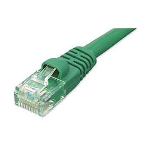 Ziotek CAT6 Patch Cable, W/ Boot 2ft, Green