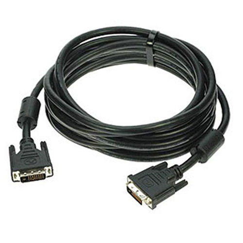 Generic 25ft DVI-D M/M Dual Link Cable, Black