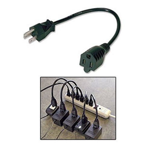 Ziotek Power Strip Liberator Extension, 5-pack