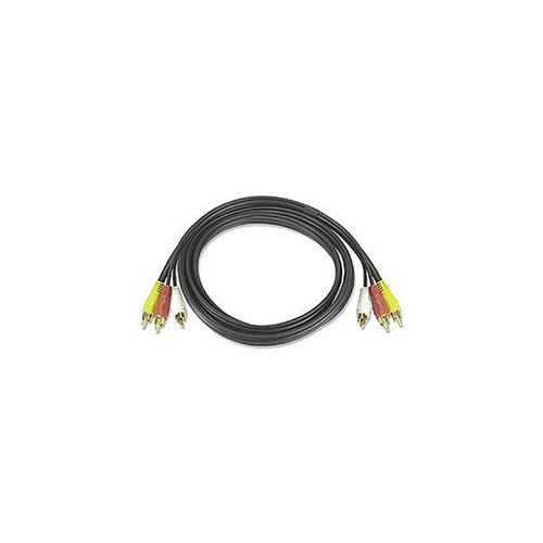 Ziotek Composite Video Cable W/ Audio, RCa Plugs, 6ft