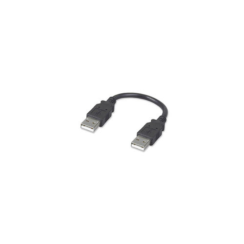 Ziotek USB 2.0 Shortys, A Male To A Male, 7.5inch