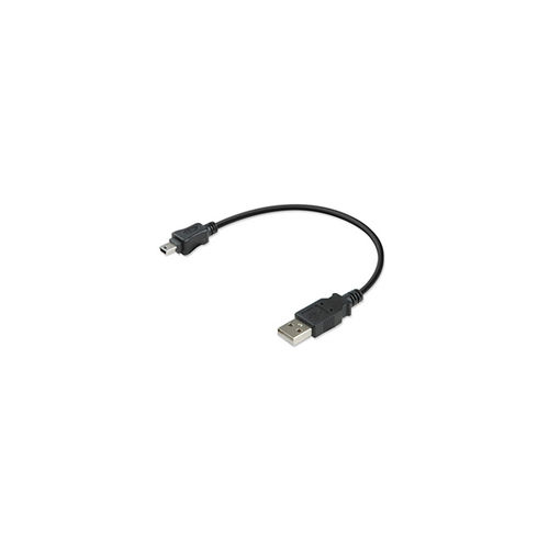 Ziotek USB 2.0 Shortys, A Male To Mini 5-pin Male, 1 Feet.