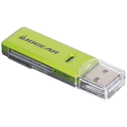 IOGEAR GFR204SD SD(TM) Card/microSD(TM) Card/MultiMediaCard(R) Reader & Writer