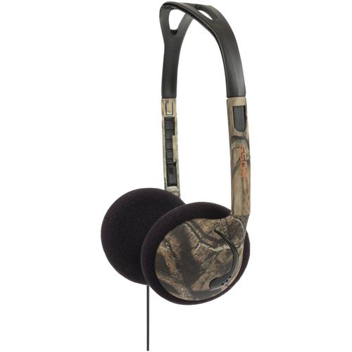 KOSS 180701 Over-The-Head On-Ear Mossy Oak Headphones (Green)