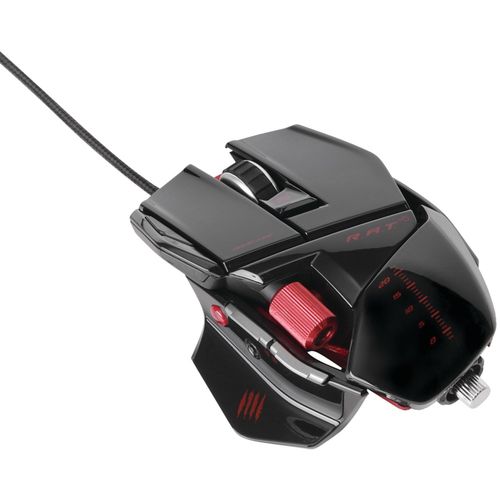 MADCATZ MCB4370500C2/04/1 R.A.T.5 Optical Mouse (Gloss Black)