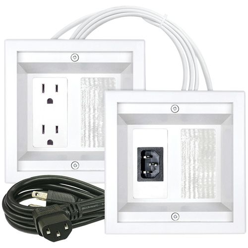MIDLITE 22APJW-7R Power Jumper(TM) HDTV Power Relocation Kit (Includes Pre-Wired Cable)