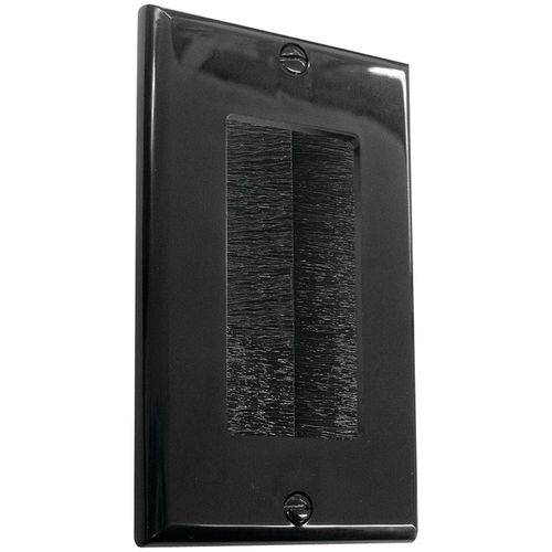 MIDLITE DBPB-B Dcor Brush Plate (Black dcor plate with black brush)