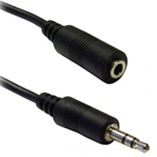 3.5mm Stereo Extension Cable, 3.5mm Male to 3.5mm Female