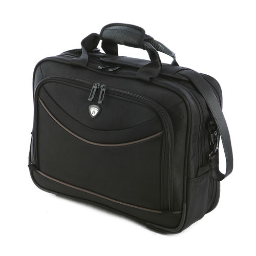 Olympia Business Laptop Carrying Holder Bag Storage Case in Black