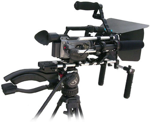 Proaim 10(C) Shoulder Mount, V2 Follow Focus, Matte Box And 9"" Cage For DSLR, HDV And Dv Cameras