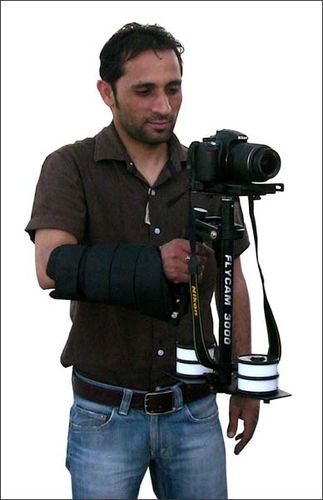 Flycam 3000 Combo-70 With Arm Brace Supports Cameras Up To 5 Lbs