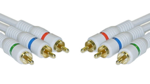 Cable Wholesale High Quality 3 RCA Male (RGB) Component Video Cable 12 ft