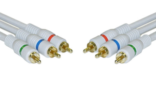 Cable Wholesale High Quality 3 RCA Male (RGB) Component Video Cable 25 ft