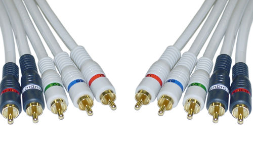 Cable Wholesale Component Video (3 RCA) + Audio (2 RCA) High Quality 6 ft