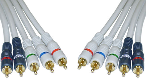 Cable Wholesale Component Video (3 RCA) + Audio (2 RCA) High Quality 25 ft
