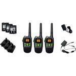 MOTOROLA MD200TPR 20-Mile Talkabout(R) 2-Way Radio Triple Pack with Accessories