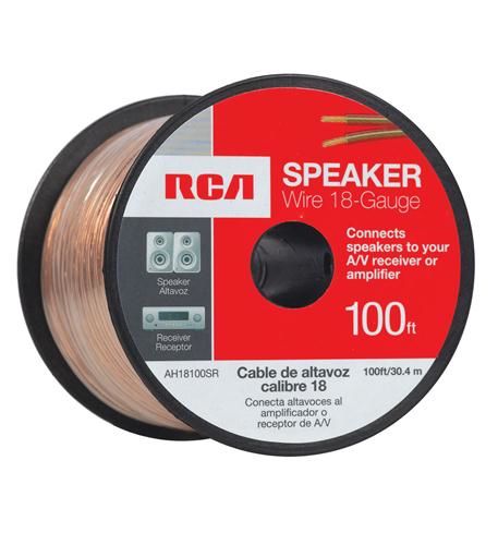 100 FT 18 GAUGE SPEAKER WIRE (SPOOL)