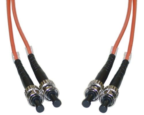 Offex Wholesale ST / ST, Multimode, Duplex Fiber Optic Cable, 62.5/125, 2 Meter (6.6ft)