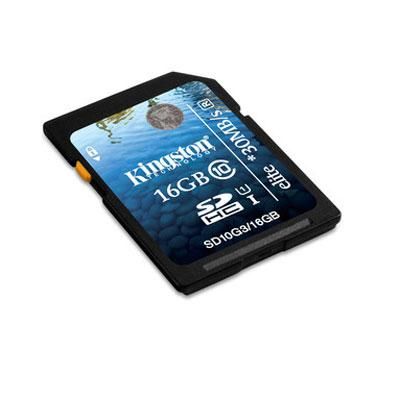 16GB SDHC Class 10 Flash Card