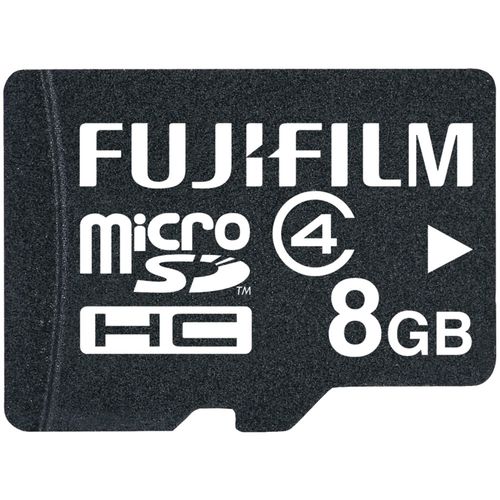 FUJIFILM 600008952 8GB Class 4 microSDHC(TM) Card