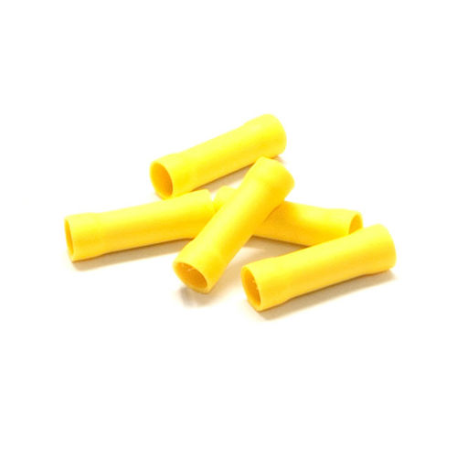 Butt Splice Connector, Yellow, 10 AWG - 12 AWG, 100 Pieces