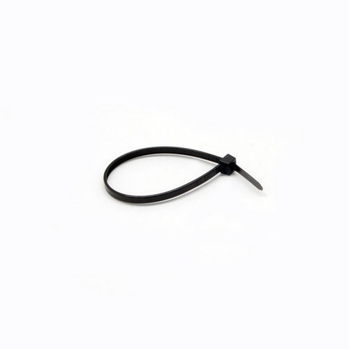 Nylon Cable Tie, Black, 40 pound weight limit, 100 Pieces, 6 inch