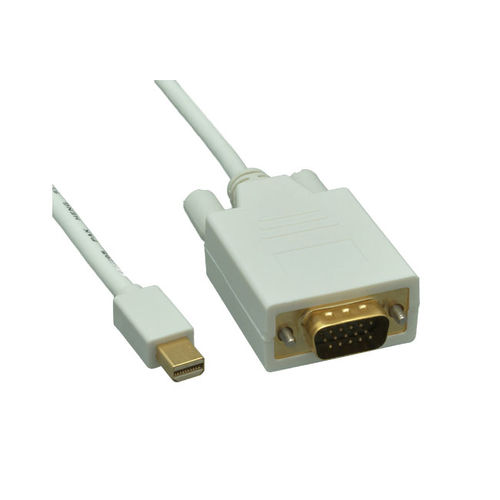 Mini DisplayPort to VGA Video Cable, Mini DisplayPort Male to VGA Male